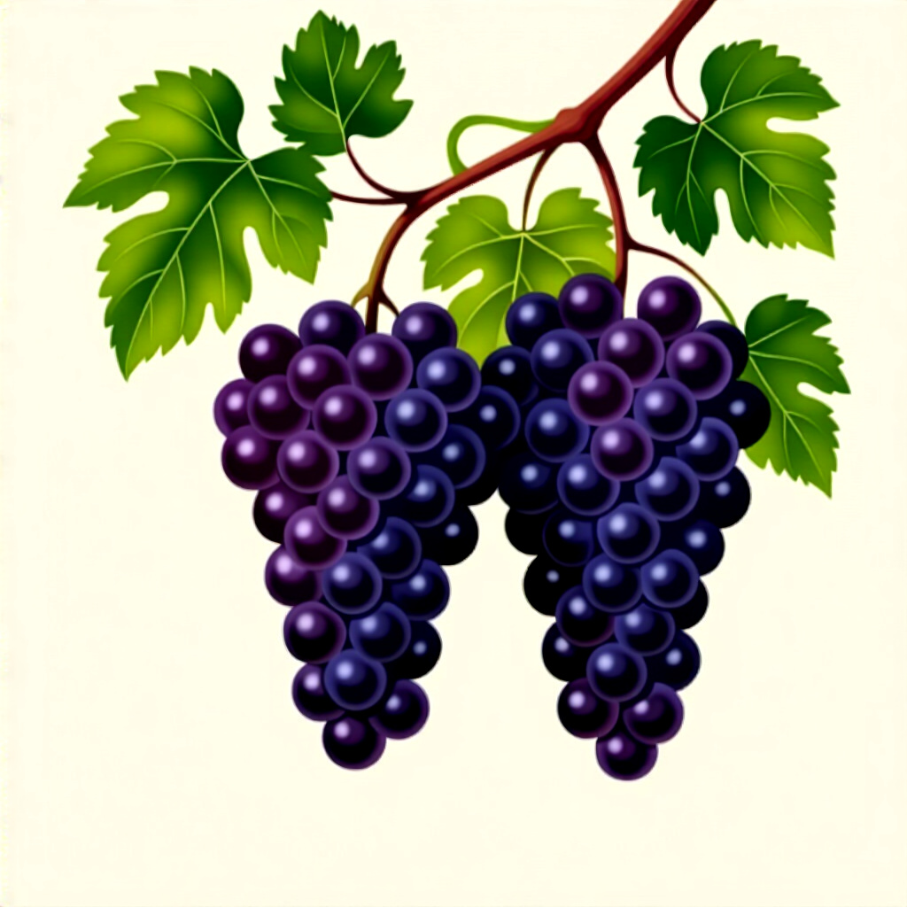 Illustration du cépage Cabernet Sauvignon