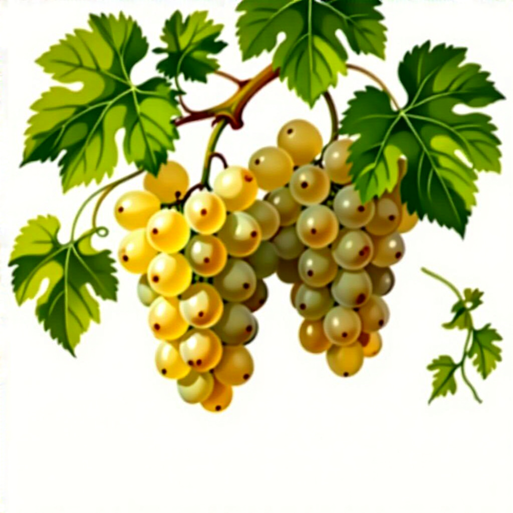 Illustration du cépage Chardonnay