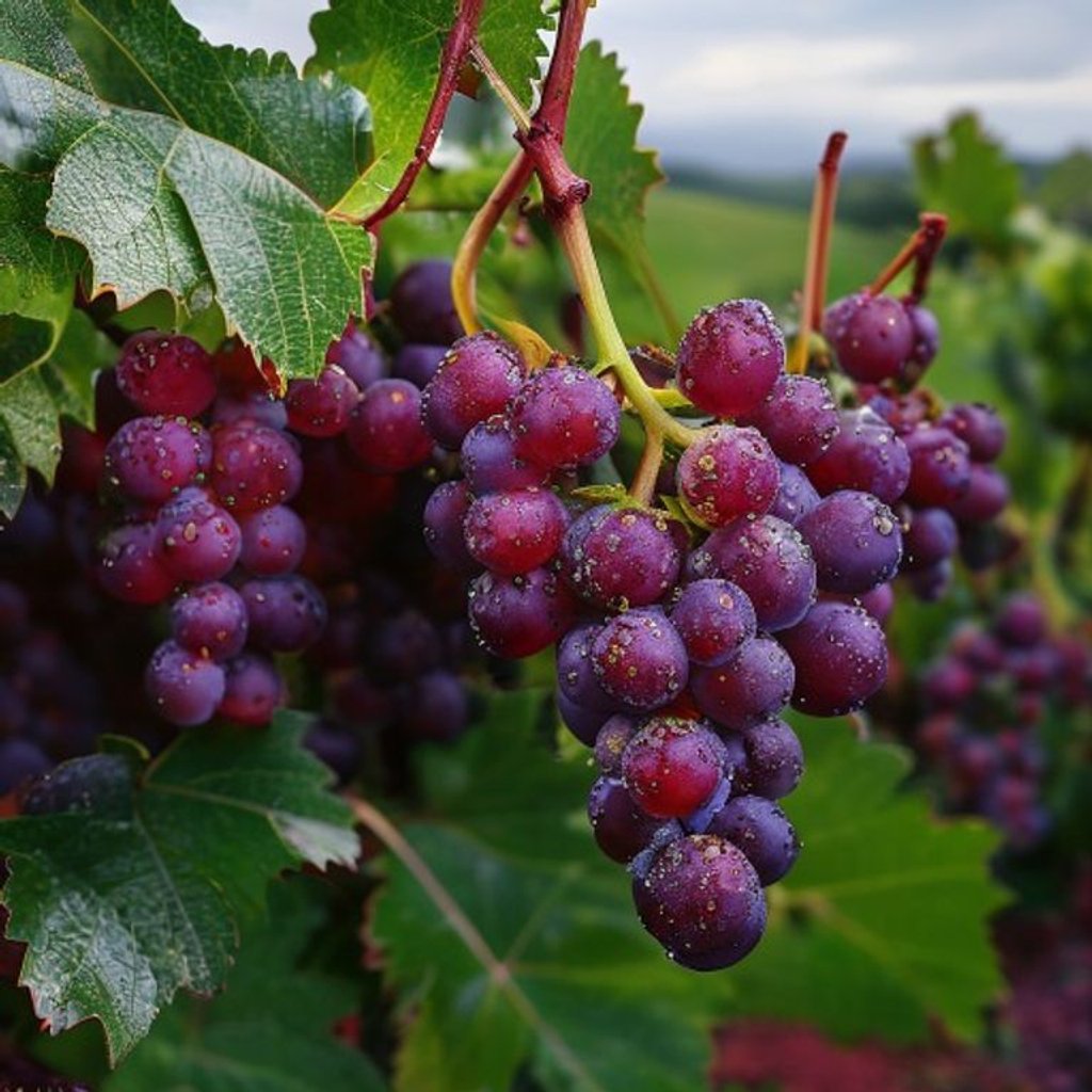 Illustration du cépage Gamay