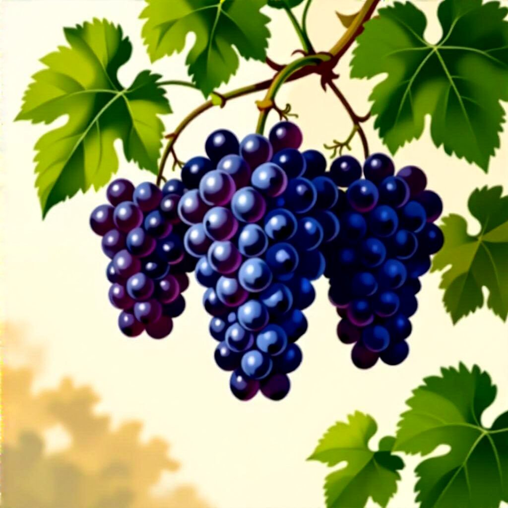 Illustration du cépage Malbec