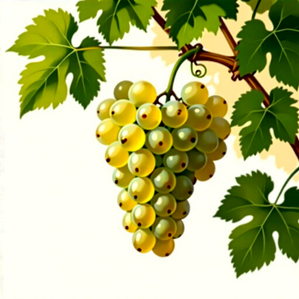 Illustration du cépage Riesling