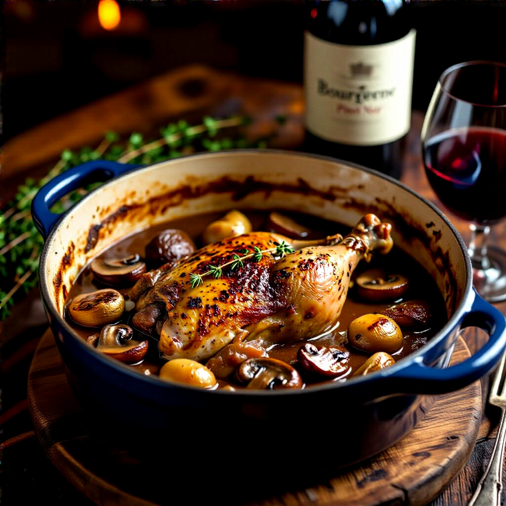 Gigot d'agneau de lait rôti aux herbes fraîches